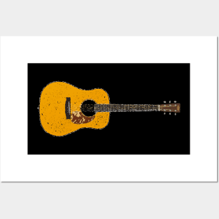 Tony Rice/Clarence White Martin D28 Acoustic Guitar Posters and Art